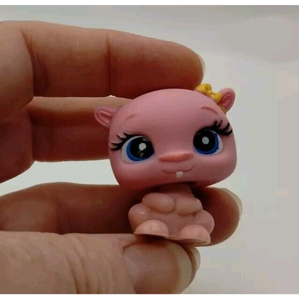 MGA Bratz Lil Angels Pets - Pink Hamster - Yellow Bow